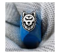 Metal stamping kit Kit de herramientas de estampado de metal de acero de los doce zodíacos, manualidades, joyería, cuero, sellos en relieve de madera(Dog)