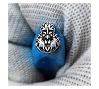 Metal stamping kit Kit de herramientas de estampado de metal de acero de los doce zodíacos, manualidades, joyería, cuero, sellos en relieve de madera(Rooster)