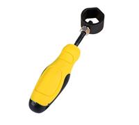 Metal Stamping Tools, Hand-Knocking Steel Punch, Durable Marking Kit, Yellow Rubber Grip Handle, 202 g Precision Engraving, Ideal para metalworking, Crafting and Projects