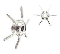 Metal Star Drag Knob 6. para 3g for para daiwa Reels Metal Star | Metal construction, 6. para 3g weight, enhanced strength, long lasting, fishing durability