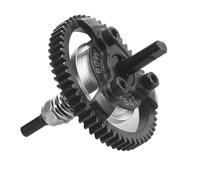 Metal Steel M0.8 50T 52T 54T 56T Spur Gear Slipper Clutch 6766 for 1/10 Traxxas Ford Fiesta Telluride 4X4 RC Car Upgrade Parts(54T)