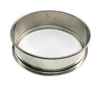 Metal Strainer Fine Mesh - Metal Strainer Fine Mesh For Soil | Heavy Duty Garden Soil Sieve | Stainless Steel Rice Strainers | Handheld Sieve For Kitchen, Noodles, Flour, Cooking & Baking