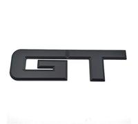 Metal Styling 18 X 5.2cm GT Logo Emblema Car Retra TRUNTO TRACA Auto PEGACHA PEQUETA Ajuste for Mustang 5.0 L V8 GT (Color : Noir)