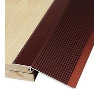 Metal Thresholds Reducer/Non-Slip Edging Trim Strips,4 Inch Wide Transition Strip 90 110 130 150 cm Long, for Doorways Laundry Room Entry(Red,Long 120cm/47.2in)