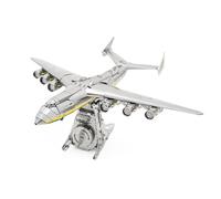 METAL-TIME ANTONOV Mriya AN-225, producto oficial, kit de modelo mecánico de bricolaje, avión de carga, kit de modelo necesario para montar, kit de bricolaje modelo 3D, modelo de trabajo de avión