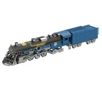 METAL-TIME Modelo de acero polar, kit de modelo de metal, kits de modelos de metal 3D para construir para adultos, VERSIÓN DE COLOR POLAR STEEL MAGIC EXPRESS, 239 piezas.