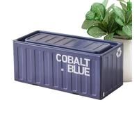 Metal Tool Box - Multi-Functional Iron Rust-Proof Portable Collectibles | Storage Containers with Lids for Decoration Kids Boys Youth Teens Travel Indoor Outdoor Holiday Party Room Dormitory Birthda
