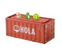 Metal Tool Box - Multi-Functional Iron Rust-Proof Portable Collectibles | Storage Containers with Lids for Decoration Kids Boys Youth Teens Travel Indoor Outdoor Holiday Party Room Dormitory Birthda