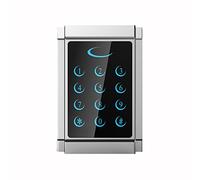 Metal Touch teclado controlador de acceso puerta lector de tarjeta de proximidad RFID EM para tienda