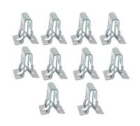 Metal Trim Retainer - 10 Pieces Buckle Kit | Fastening Car Console Fastener,for Automotive Repair Interior Moulding Accessories10 Universal Automotive Dashboard/Center Console Clips, Wheel Ar