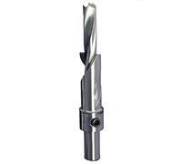 Metal Vástago de 10 mm Acero de alta velocidad Taladro empinado Taladro for ensalada Taladros for trabajar la madera Molinos de extremo CNC Herramientas for brochas Brocas for orificios Cortador de fr