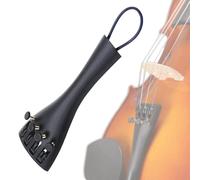 Metal Violin Tailpiece | Black Violin Tailpiece | Multipurpose Violin Tailpiece | Violin Tailpiece For Beginners | User-friendly Violin Tailpiece Durable Construction Aluminum Alloy For Beginner