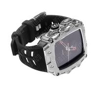 Metal Watch Case Sillicone Band Modification Kit,For 44mm 45mm Series 9 8 7 6 5 4 SE Upgrade Replace Rubber Strap Bumper Cover Accessories
