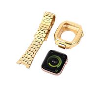 Metal Watch Case Strap Pulsera Conjunto de 44 mm de 45 mm 9 8 7 6 5 4 SE Serie Matriz de actualización Reemplazar correa