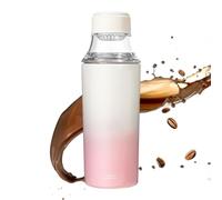Metal Water Bottle - 450ml Stainless Steel Gradient Non-Slip Base