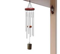 Metal Wind Chimes 26 Inches - Aluminum Tubing Garden Windchime | Retro Decorations | For Outdoor Yard Porch Balcony Patio Home Memorial Zen Musical Deep Tone Hanging Ornament Aesthetic Decor Task
