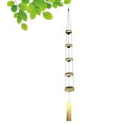 Metal Wind Chimes, Outdoor Temple Bells, 36-Inch Ornament Gear with Smart Style, Utility Aid for Daily Calm, Chime Mate, Bell Aid for Garden Patio Porch Backyard Home Balcony 8.46x3.54x2.17 Inches