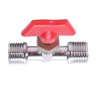 Metal y rosca masculina plástica de la válvula 1/4 BSPT de la ventilación del gas para el uso del compresor de aire