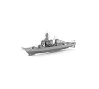Metal Zone Burke Class Destroyer Puzzle 3D Metal. Maqueta Destructor Barco de Guerra. Rompecabezas de Metal 3D de Barcos. Puzzle 3D Metalico para Adultos de 14,2 x 4,6 x 1,7cm