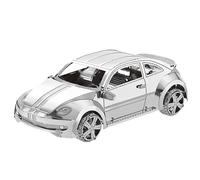 Metal Zone Coche Escarabajo Puzzle 3D Metal. Maqueta de Coche para Montar Metal. Rompecabezas 3D Metalico de Vehículos. Puzzle 3D Metalico para Adultos de 8,2 x 3,4 x 2,8cm