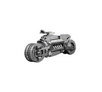 Metal Zone Moto Futurista Puzzle 3D Metal. Maqueta para Construir Moto. Rompecabezas de Metal 3D de Vehiculos. Puzzle 3d Metalico para Adultos de 13,4 x 4,3 x 5,6cm