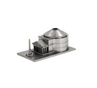 Metal Zone Panteon Roma Puzzle 3D Metal. Maqueta Panteon de Agripa. Rompecabezas de Metal 3D de Arquitectura. Puzzle 3D Metalico para Adultos de 9,82 x 6 x 5,25cm