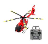 Metalakaer Helicóptero RC para adultos, modelo de helicóptero giroscópico de rotor único C190 2.4G 6CH, avión de vuelo RC realista al aire libre (versión RTF)