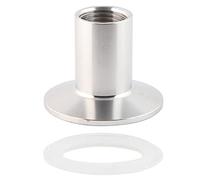 Metaland 3,8 cm Tri Clamp a 3/4 "NPT hembra de montaje de acero inoxidable sanitario Home Brew Adapter (Ferrule OD 50,5 mm)