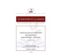 Métalangage Et Expression Du Sentiment Linguistique Profane (ebook)