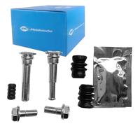Metalcaucho 43019 Juego de casquillos guía pinza de freno Eje delantero, izquierda Compatible con SUZUKI SX4 EY, GY, TOYOTA COROLLA ZZE12, NDE12, ZDE12, NISSAN JUKE F15, SUBARU FORESTER SG, HYUNDAI