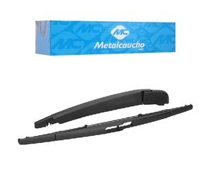 Metalcaucho 68401 Brazo del limpiaparabrisas lavado de parabrisas Escobilla con cuchilla flexible incorporada