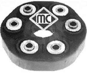 Metalcaucho Articulación, árbol longitudinal para BMW: Série 7, Série 3, Série 1, Série 6, Série 5, X3 (Ref: 04346)