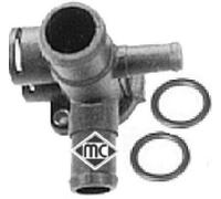 Metalcaucho Brida de refrigerante para VOLKSWAGEN: Golf Cabriolet, Golf, Passat, Transporter, Jetta (Ref: 03505)
