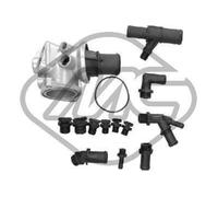 Metalcaucho Carcasa del termostato para ALFA ROMEO: 166, 147, 156 & FIAT: Multipla, Doblo, Stilo, Marengo, Marea, Brava, Bravo (Ref: 03863)