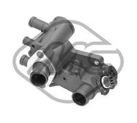 Metalcaucho Carcasa del termostato para SKODA: Octavia, Felicia & VOLKSWAGEN: Golf, Polo, Lupo, Caddy, Vento & SEAT: Cordoba, Ibiza, Leon (Ref: 03615)