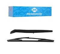 Metalcaucho Limpiaparabrisas trasero 68058 posterior Escobilla con cuchilla flexible incorporada 390mm