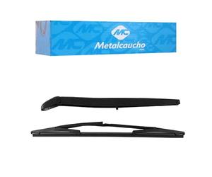 Metalcaucho Limpiaparabrisas trasero 68058 posterior Escobilla con cuchilla flexible incorporada 390mm