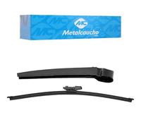 Metalcaucho Limpiaparabrisas trasero 68216 posterior Escobilla con cuchilla flexible incorporada 350mm Compatible con VW Passat B8 Variant 3G5, CB5 T-Roc A11, D11 Touran 5T1 TOURAN 1T3, SKODA