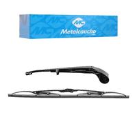 Metalcaucho Limpiaparabrisas trasero 68254 posterior Escobilla con cuchilla flexible incorporada 450mm Compatible con BMW X5 E53