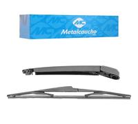 Metalcaucho Limpiaparabrisas trasero 68324 posterior Escobilla con cuchilla flexible incorporada 350mm Compatible con MAZDA CX-5 KE, GH, HYUNDAI SANTA FÉ II CM
