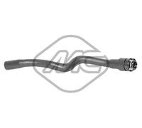 Metalcaucho Manguito, intercambiador calor - calefacción para OPEL: Astra, Zafira (Ref: 98641)