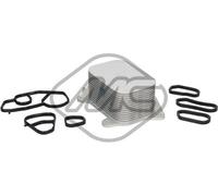 Metalcaucho Radiador de aceite, aceite motor para PEUGEOT: 207, Partner, 5008, 3008, 308, 307, 4008, 208, 508, 407, 1007, Expert, 206 (Ref: 05740)