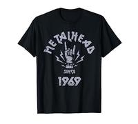Metalhead Birthday 1969 - Escucha el metal pesado para metalhead Camiseta