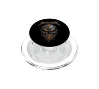 Metalhead, Calavera metalera y Texto para el Fan de la música Heavy PopSockets PopGrip para MagSafe