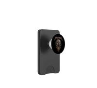 Metalhead, Calavera metalera y Texto para el Fan de la música Heavy PopSockets PopWallet para MagSafe