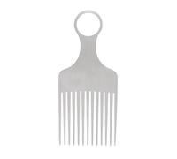 Metall Haarpick - Leichtgewicht Präzisionskamm de aluminio | Styling Haar Pick Für Locken & Volumen, Familie Freunde Reisen Zuhause Salon Lockenstyling Indoor Haarpflege Friseurbedarf