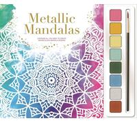 Metallic mandalas (mind spa - watercolours)