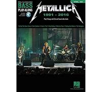 Metallica: 1991-2016 (Hal Leonard Bass Play-along, 22)