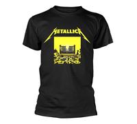 Metallica '72 Seasons Album Square' (Negro) Camiseta - ¡NUEVO Y OFICIAL