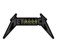 Metallica 72 Seasons Charred Logo Cut Out Oficial Parche bordado para coser
